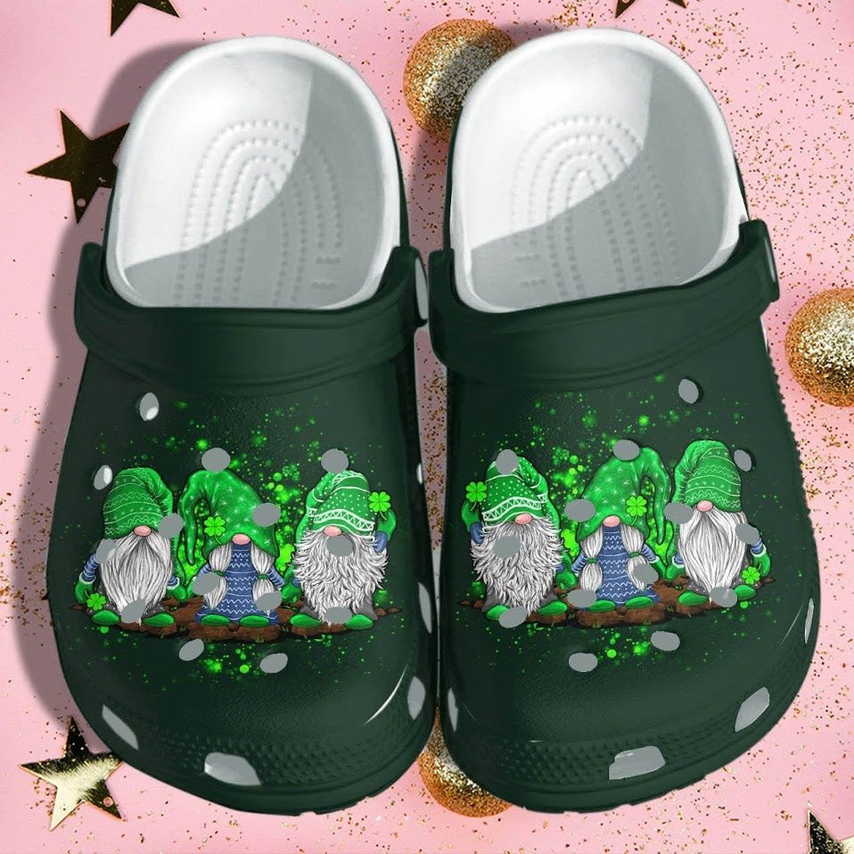 Green Gnomes Shoes Crocs Clogs Merch Saint Patricks Day Gifts