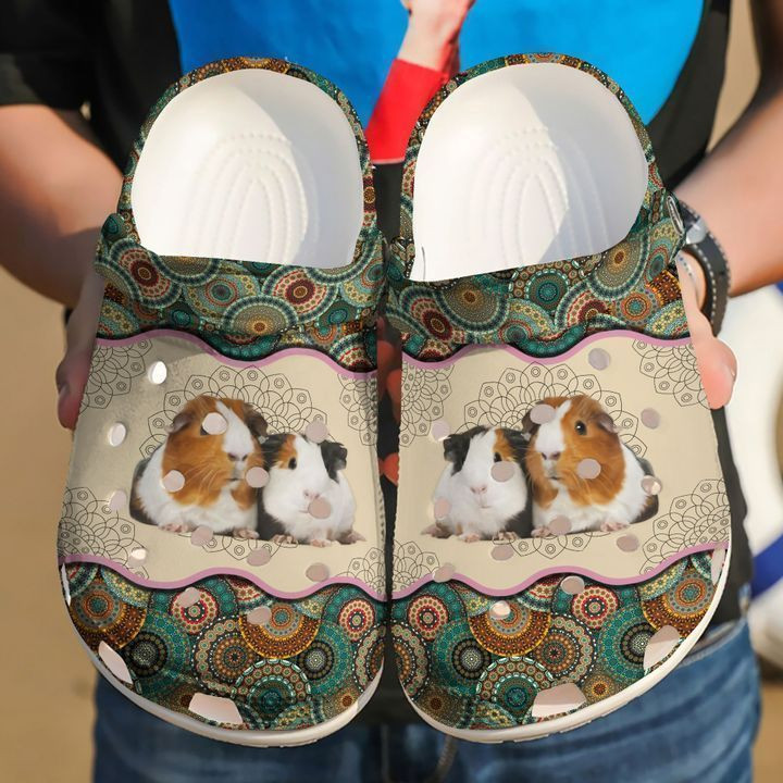 Guinea Pig Indian Boho Crocs Clog Shoes