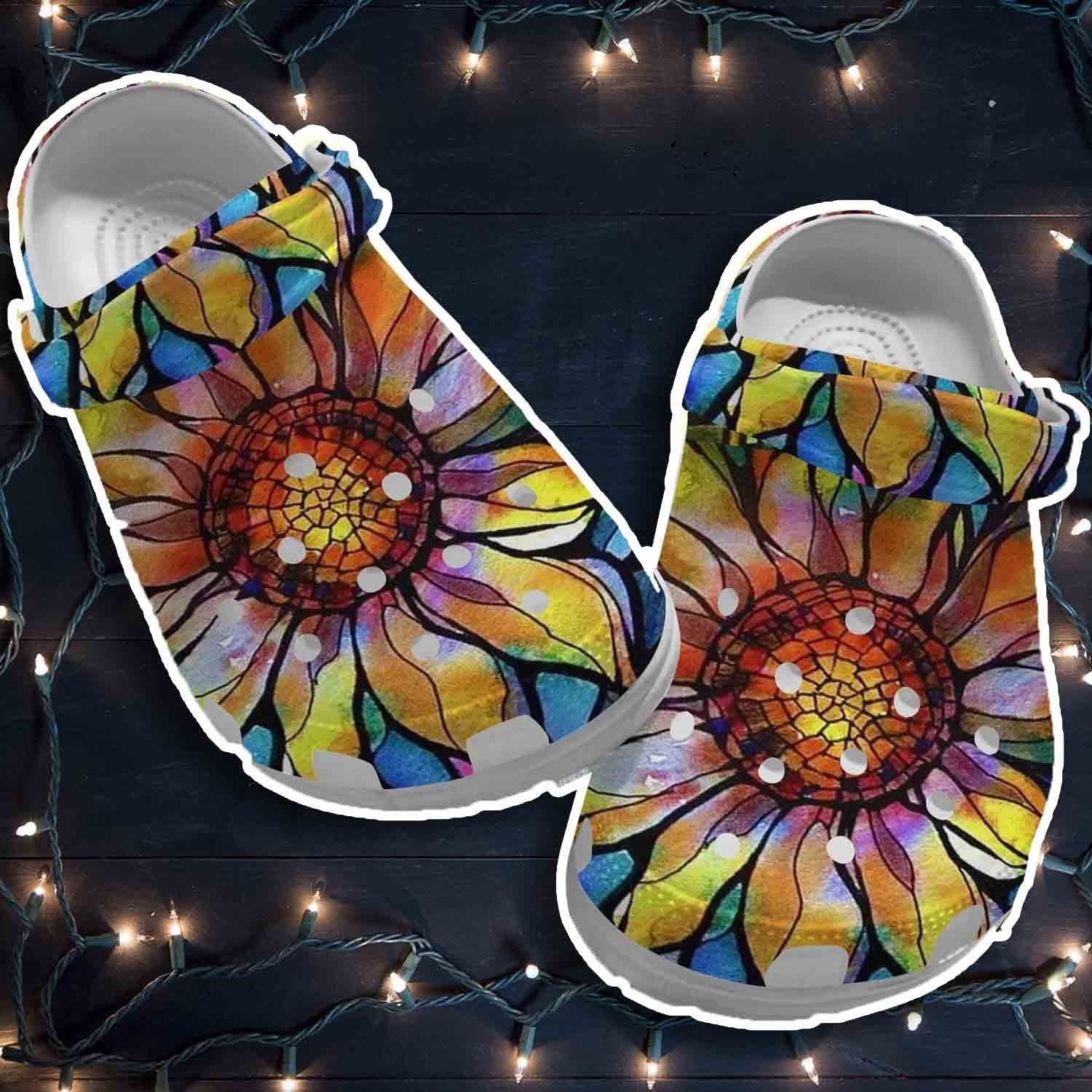 Gypsy Flower Hippie Shoes Crocbland Clogs Crocs Gifts For Young Girls