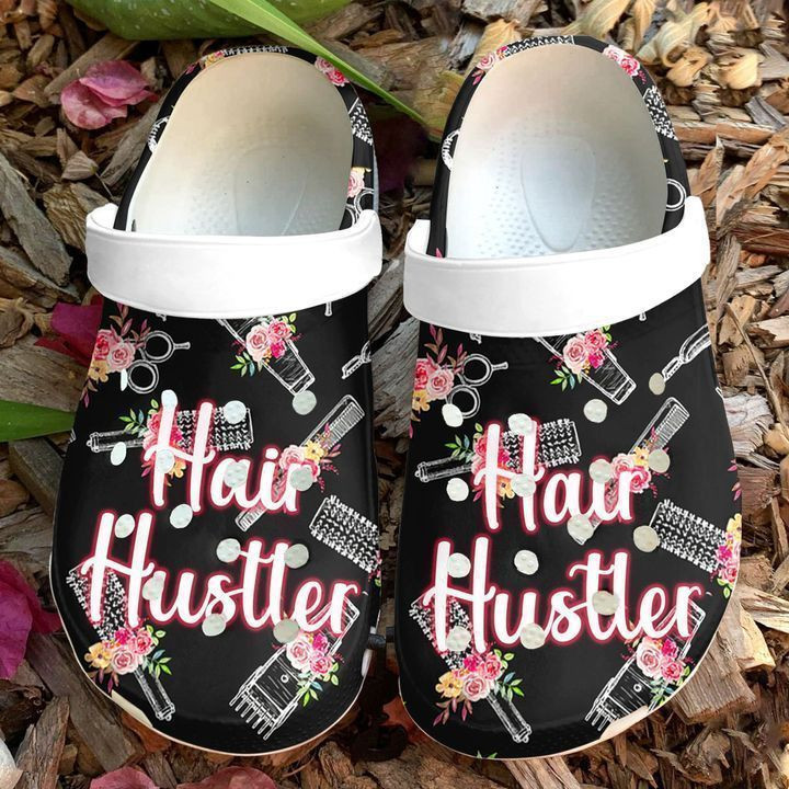 Hairstylist Hair Hustler Crocs Classic Clogs Shoes