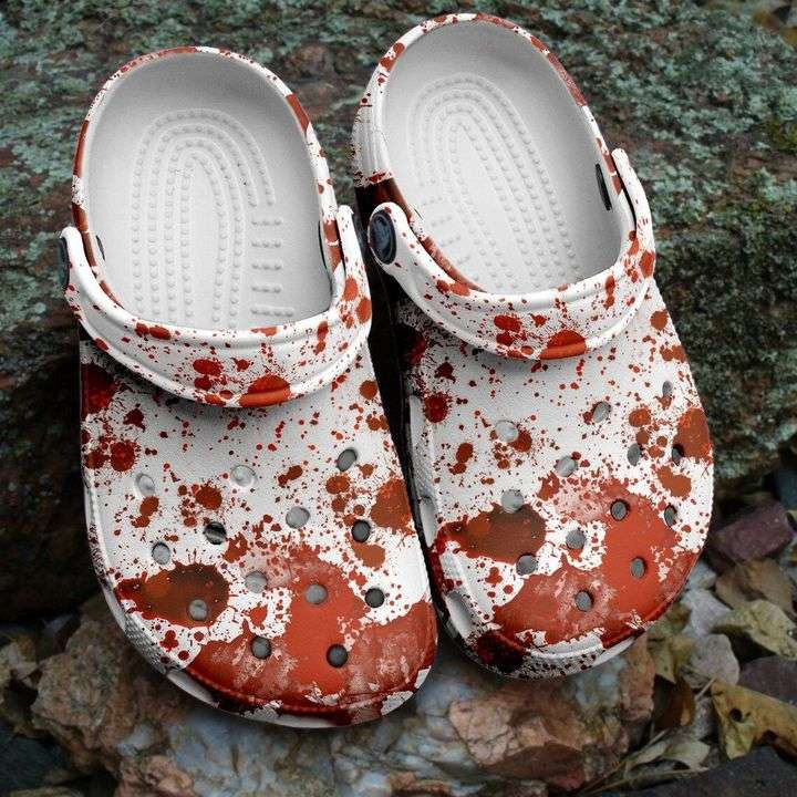 Halloween Blood Stains Crocs Crocband Clogs Shoes