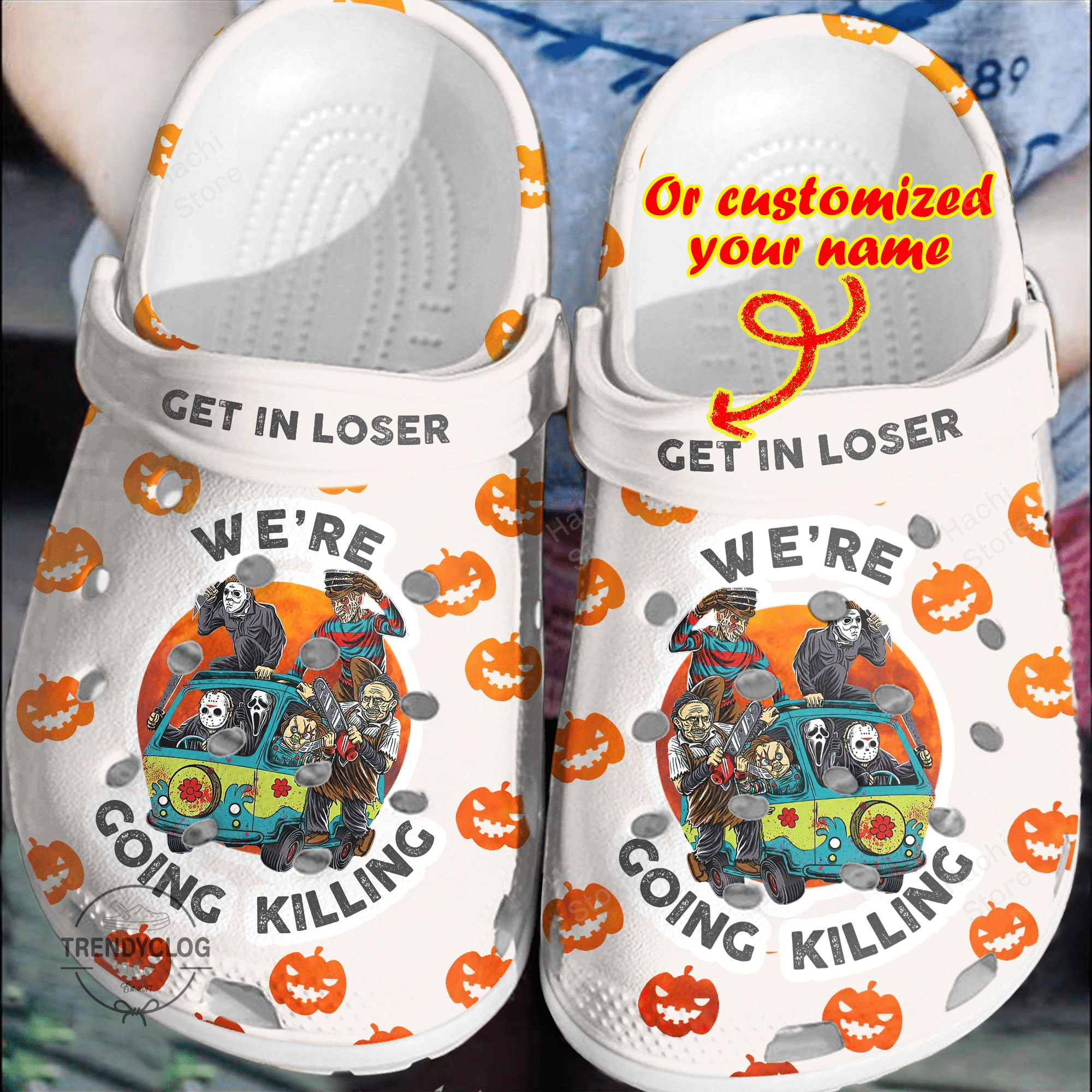 Halloween Crocs - Personalized Cosplay Costume Clog Shoes