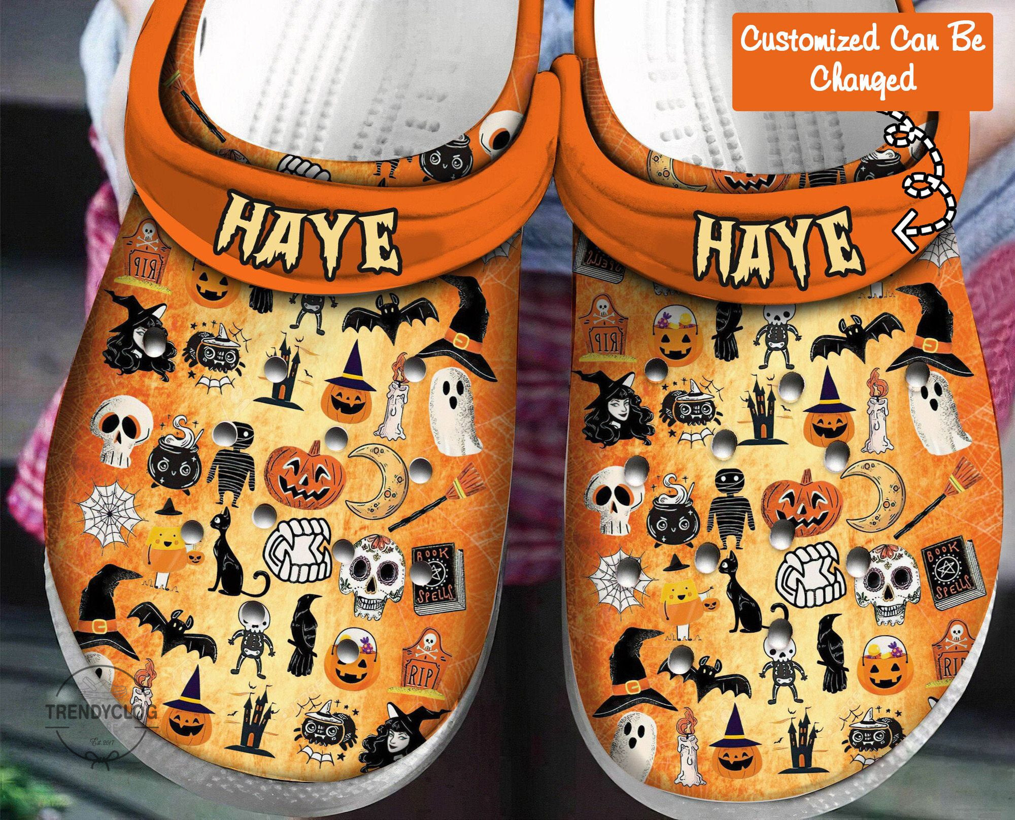 Halloween Crocs - Personalized Halloween Things Pumpkin Clog Shoes