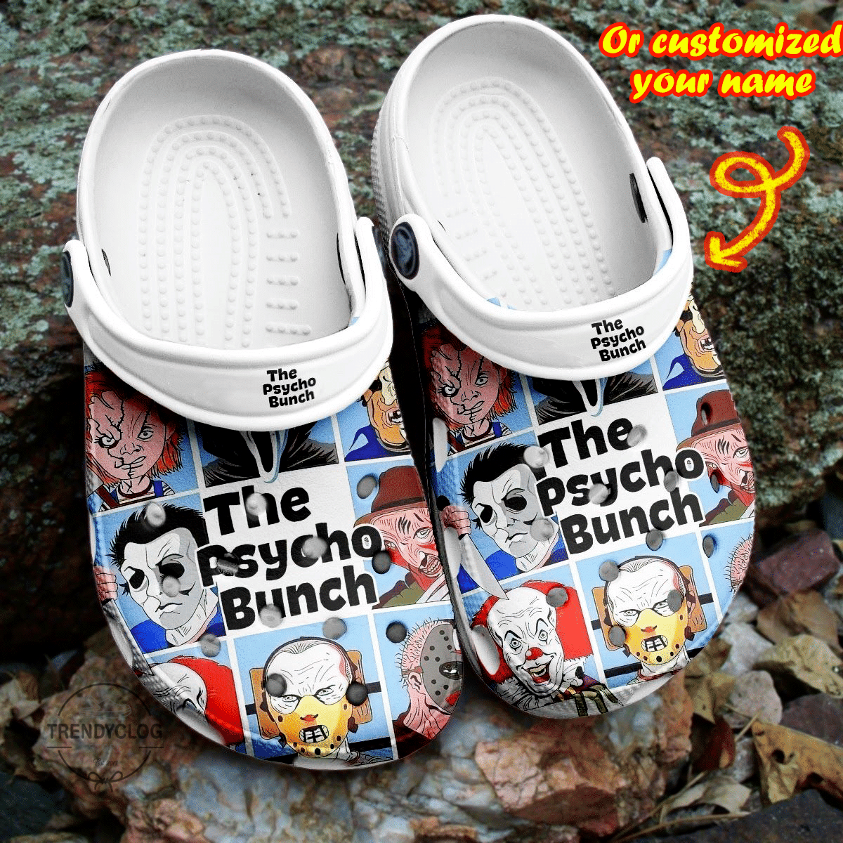 Halloween Crocs - Personalized The Horror Movies Clog Shoes