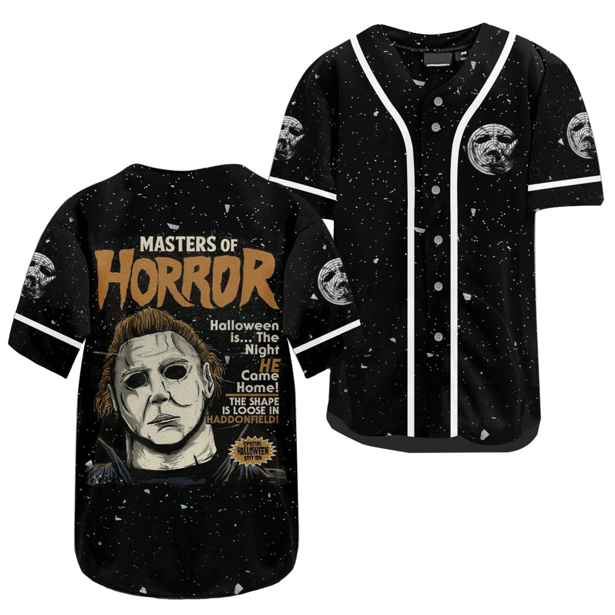 Halloween Michael Myers Master Of Horror Jersey Shirt