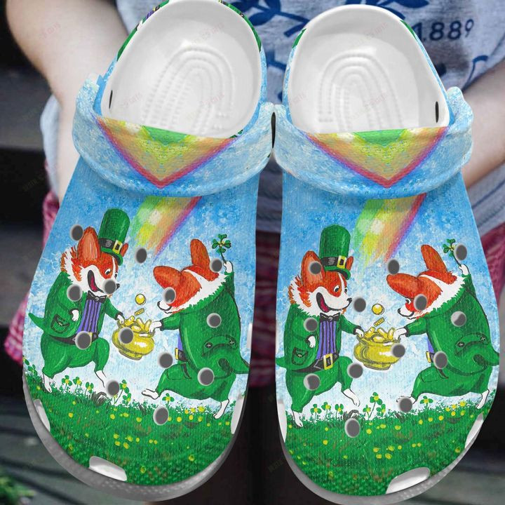 Happy Irish Day 5 Crocs Classic Clogs Shoes