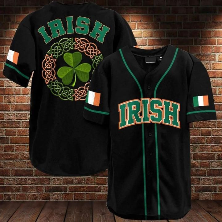 Happy St Patricks Day Irish Gift For Lover Baseball Jersey, Unisex Jersey Shirt for Men Women