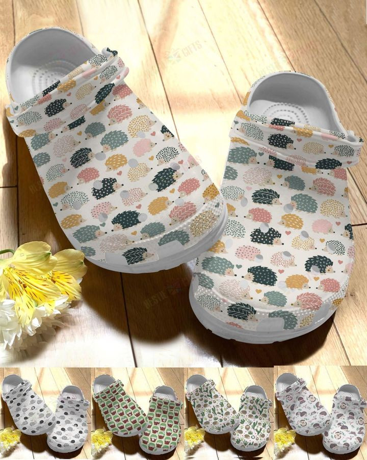 Hedgehog Lovely Hedgehog 5 Colors Crocs Classic Clogs Shoes