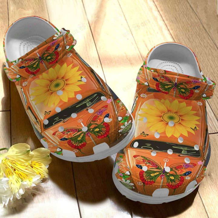 Hippie Crocband Clog Beautiful Crocs Classic Clogs Shoes