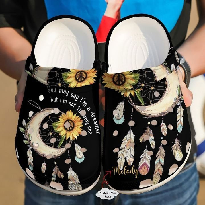 Hippie Personalized Dreamer Crocs Crocs Clog Shoes Hippie Crocs