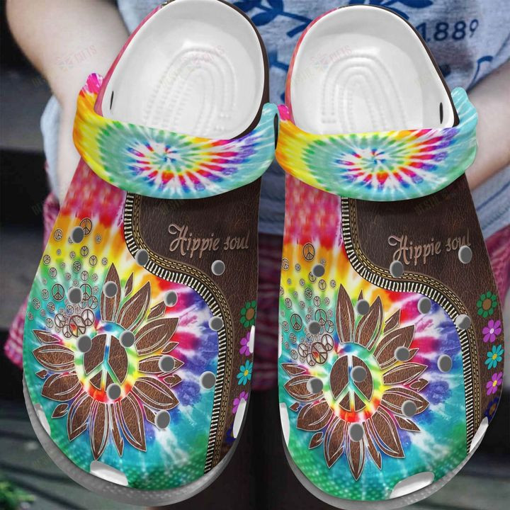 Hippie Shoes Hippie Soul Crocs Classic Clogs Shoes PANCR0164