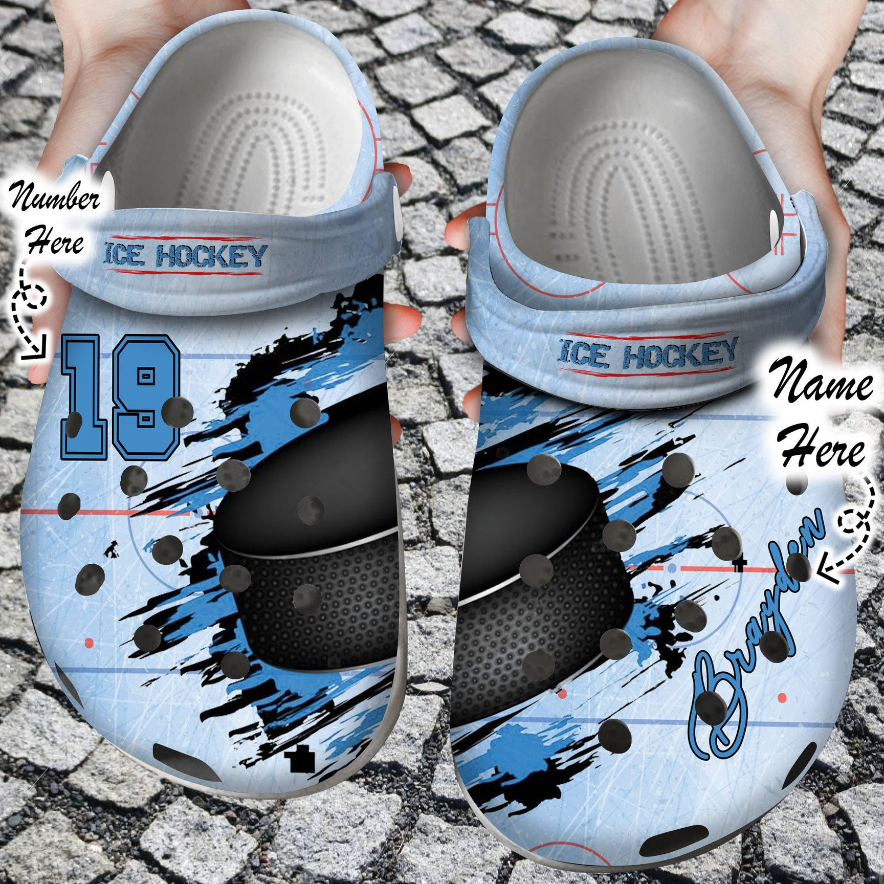 Hockey Personalized Lover Crocs Crocs Clog Shoes Sport Crocs