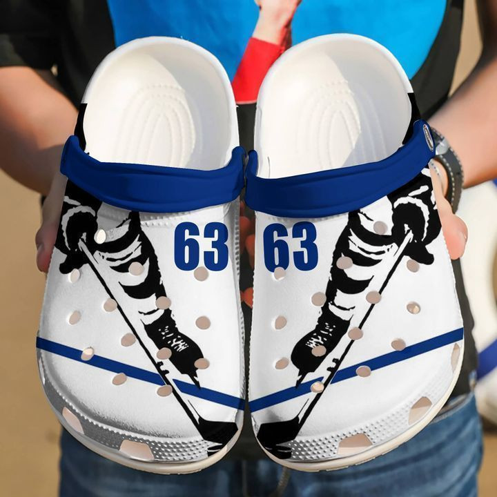 Hockey Personalized Player Crocs Clog Shoes