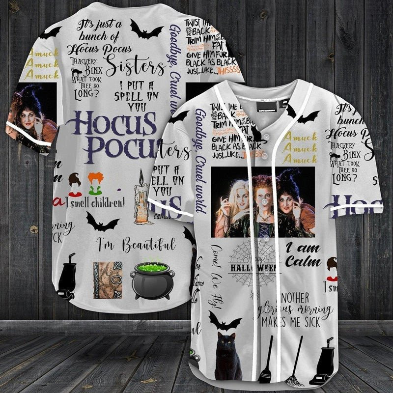 Hocus Pocus Baseball Jersey