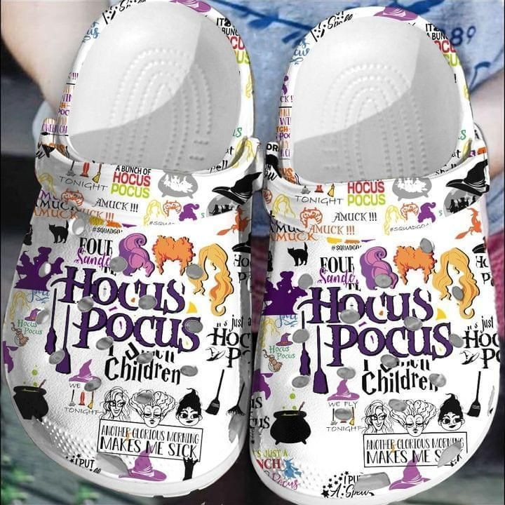 Hocus Pocus Halloween Crocs Classic Clogs Shoes