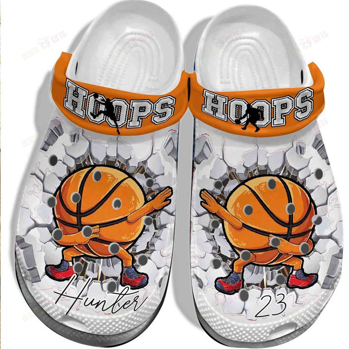 Hoops Basketball Ball Crocs Classic Clogs Shoes