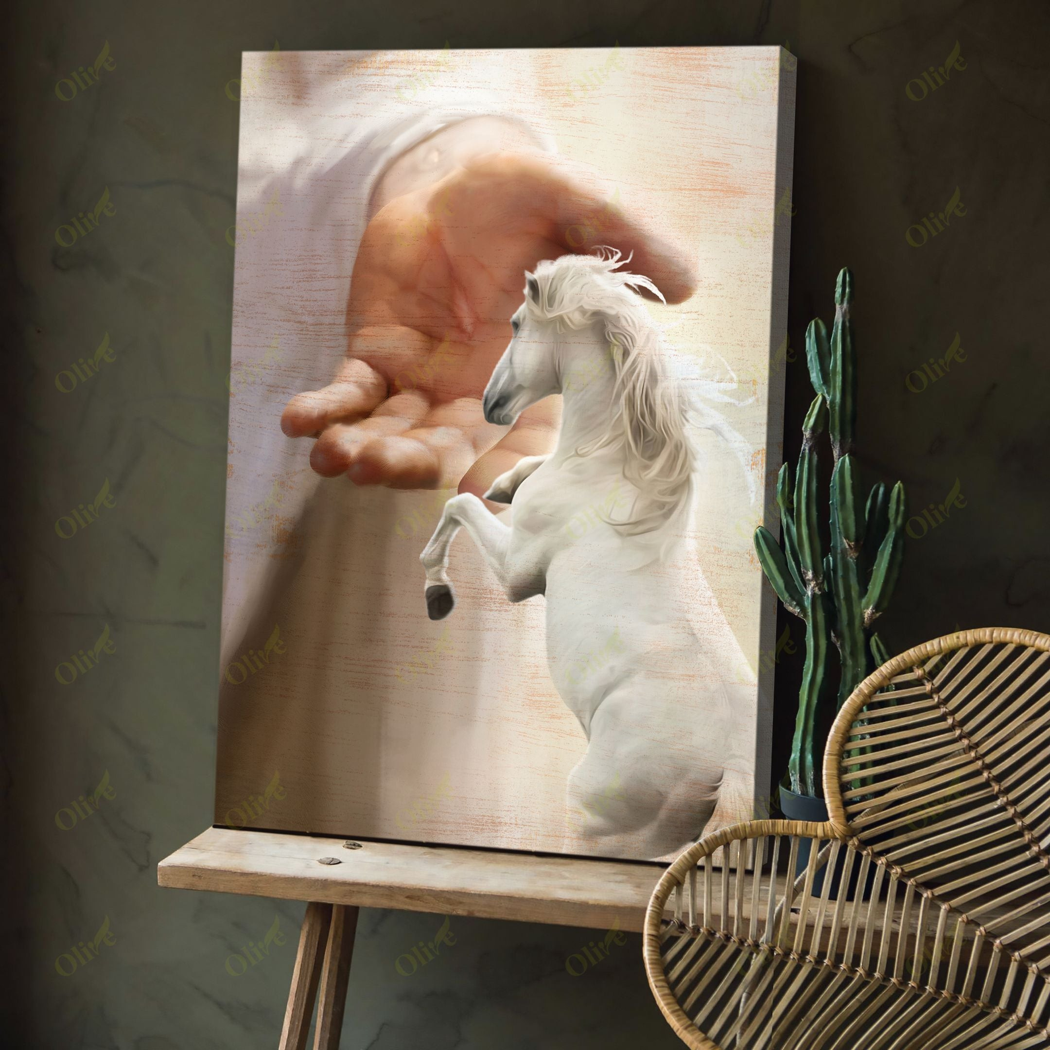 Horse - Take My Hand 2 Poster And Canvas Art Wall Decor