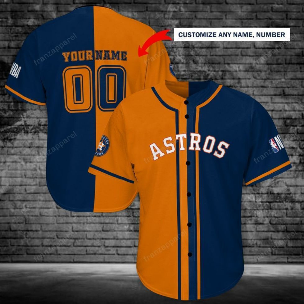 Houston Astros Personalized Baseball Jersey Shirt 120