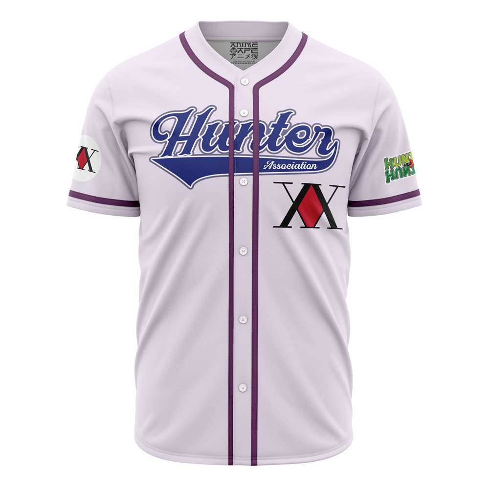 Hunter Association Killua Hunter X Hunter Baseball Jersey