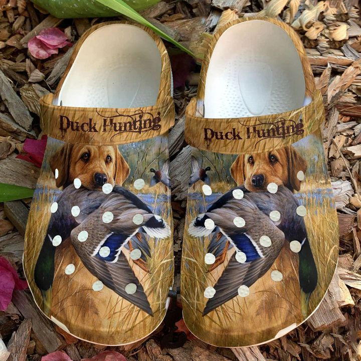 Hunting Duck Season Crocs Clog Shoes