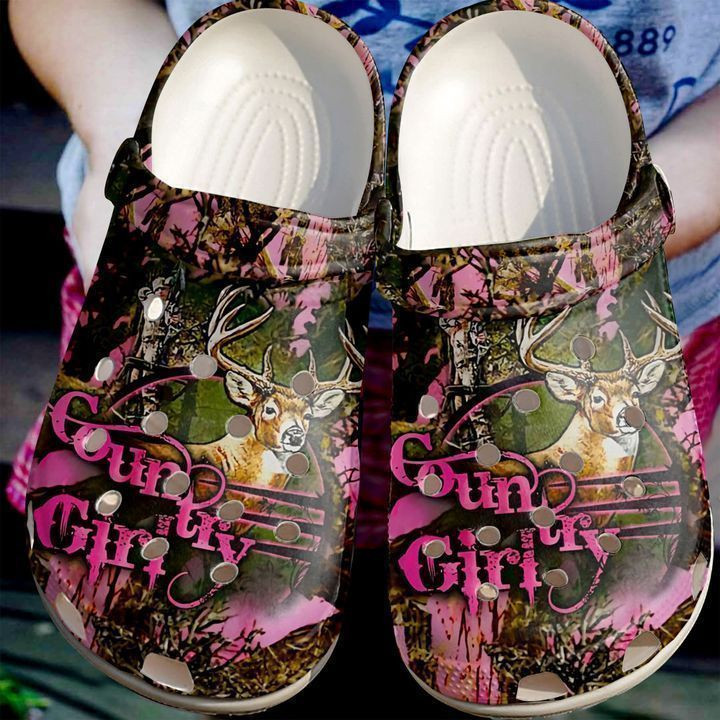 Hunting Girl Crocs Classic Clogs Shoes