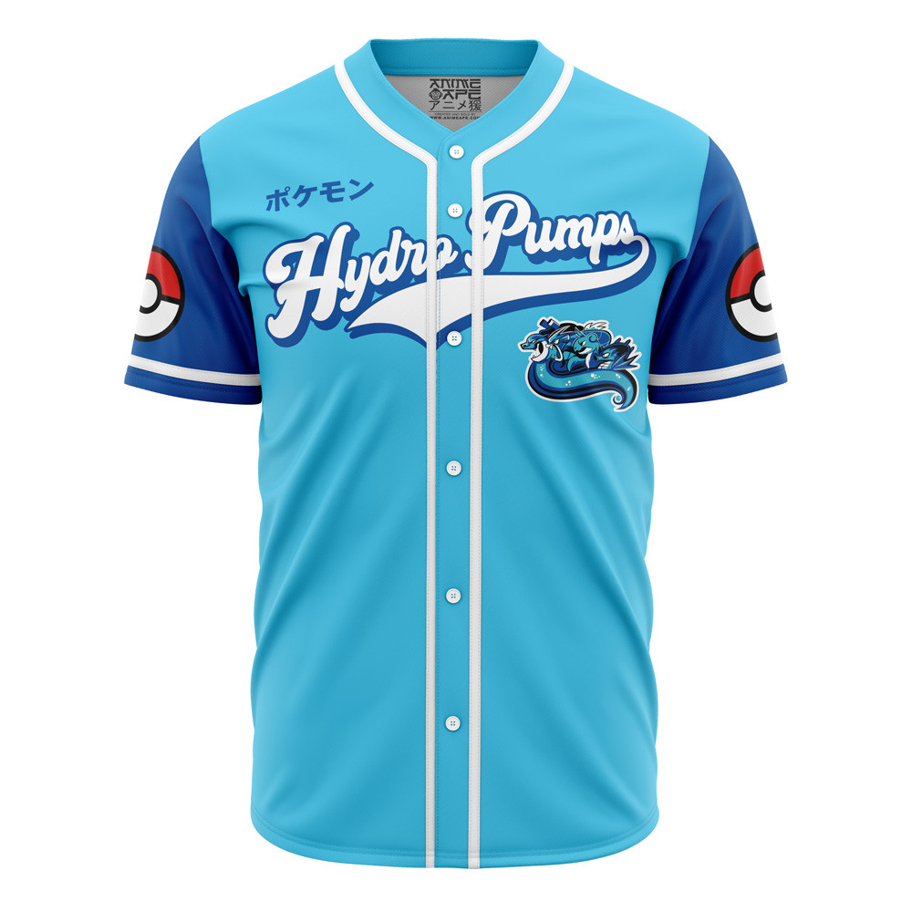 Hydro Pumps Pokemon Baseball Jersey, Unisex Jersey Shirt for Men Women