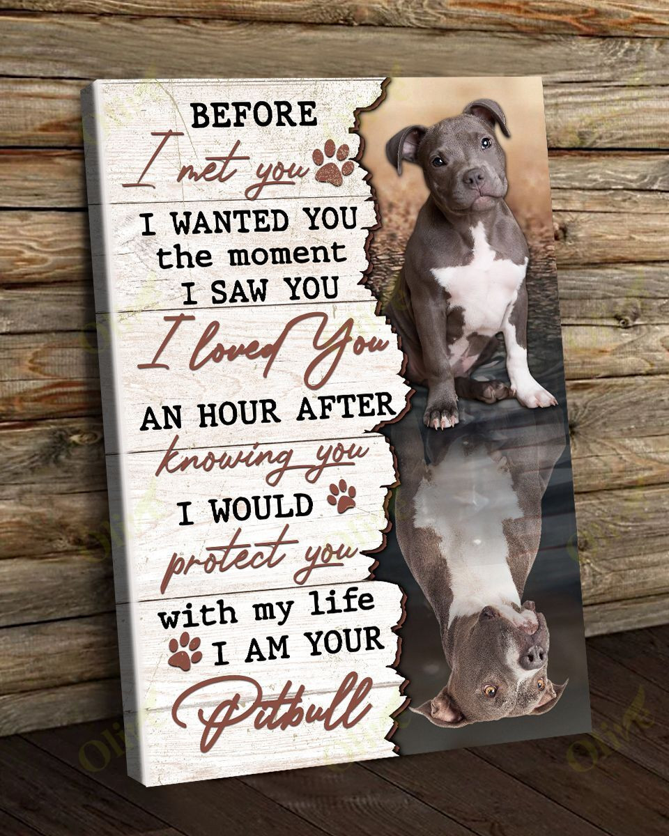 I Am Your Amazing Pit Bull Poster And Canvas Art Wall Decor