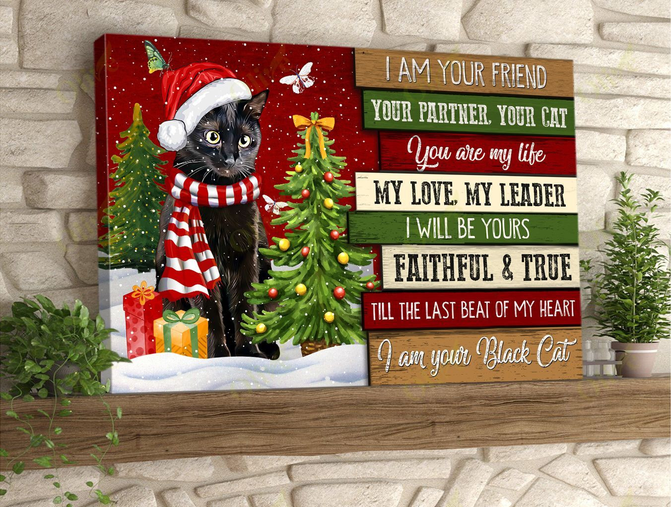 I Am Your Black Cat Poster And Canvas Art Wall Decor