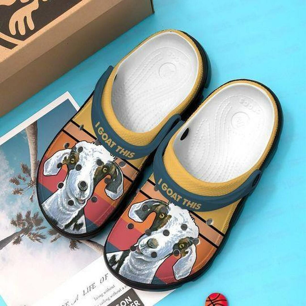 I Goat This Personalized Gift For Lover Rubber Crocs Clog Shoes Comfy Footwear