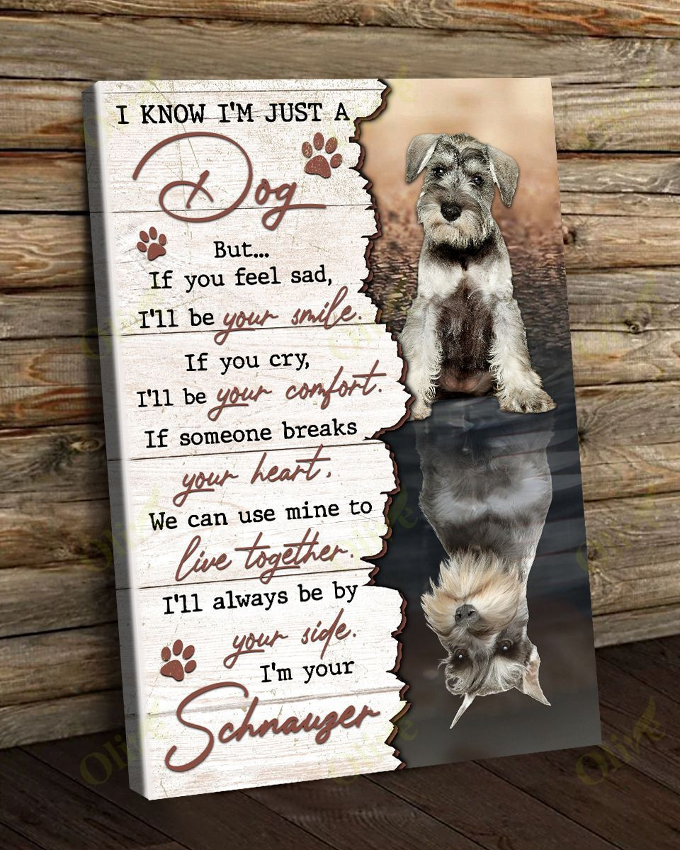 I'm Your Amazing Schnauzer Poster And Canvas Art Wall Decor