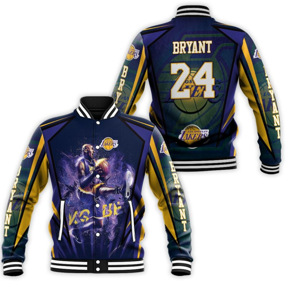 In Memories Kobe Bryant Los Angeles Lakers Baseball Jacket for Men Women