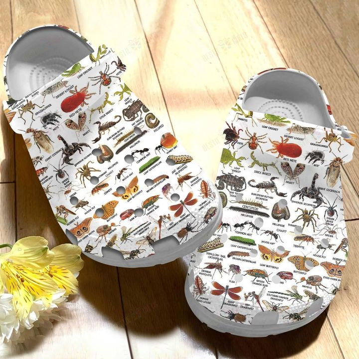 Insects Crocs Classic Clogs Shoes