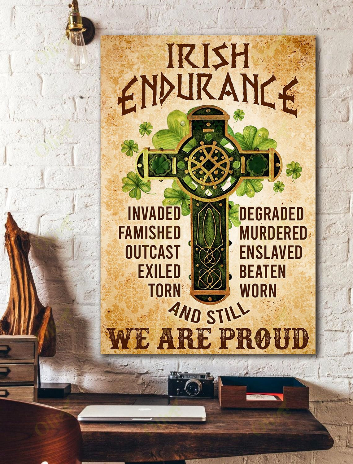 Irish - We Are Proud Canvas Irish Poster And Canvas Art Wall Decor