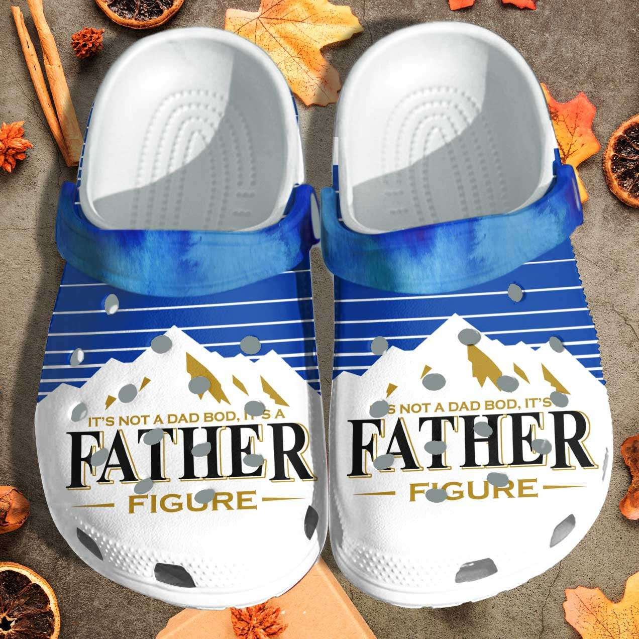 Its Not A Dad Bod Funny Busch Beer Crocs Crocband Clogs