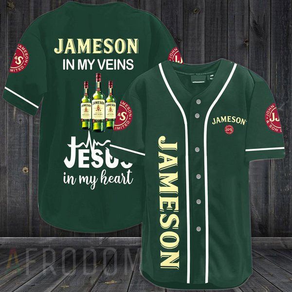 Jameson In My Veins Baseball Jersey