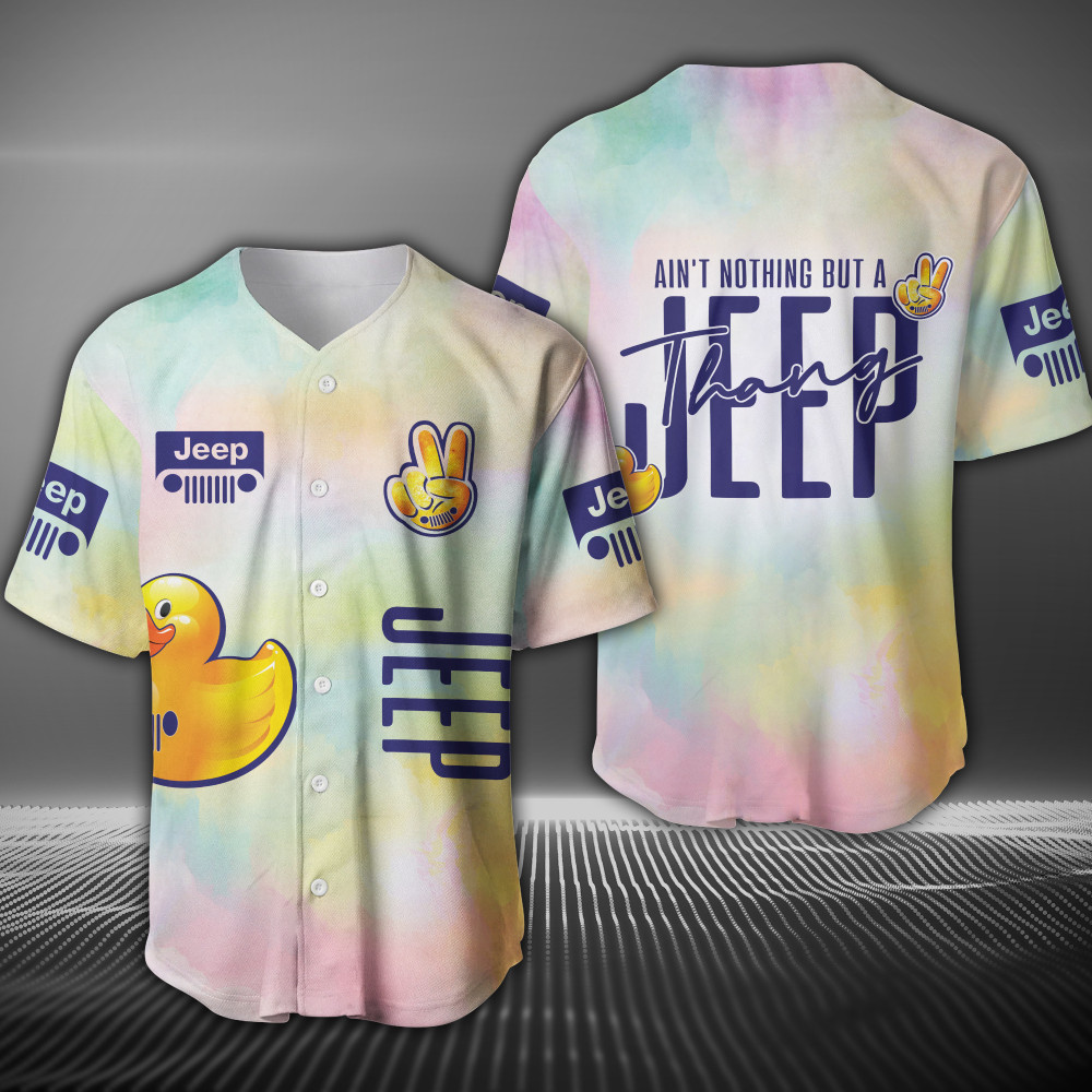 Jeep Thang Duck Baseball Jersey