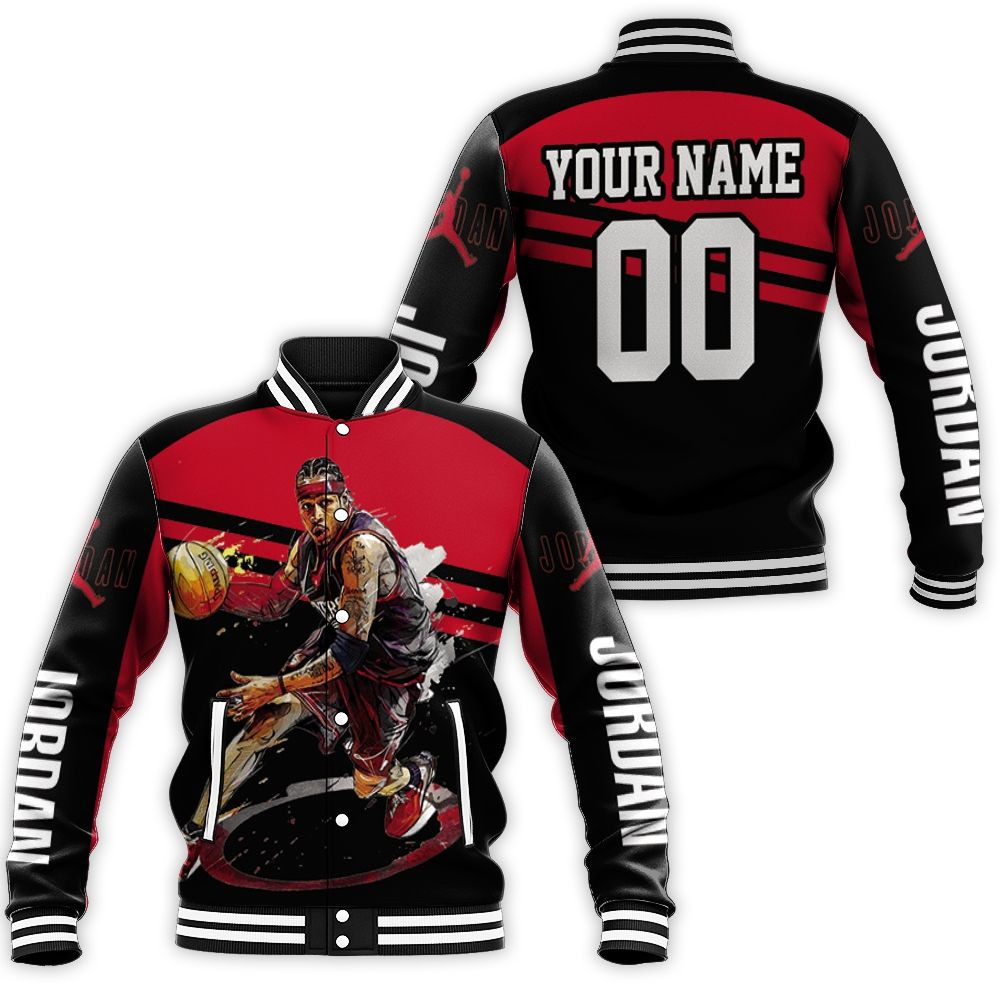 Jordan 23 Chicago Bulls Personalized Baseball Jacket for Men Women