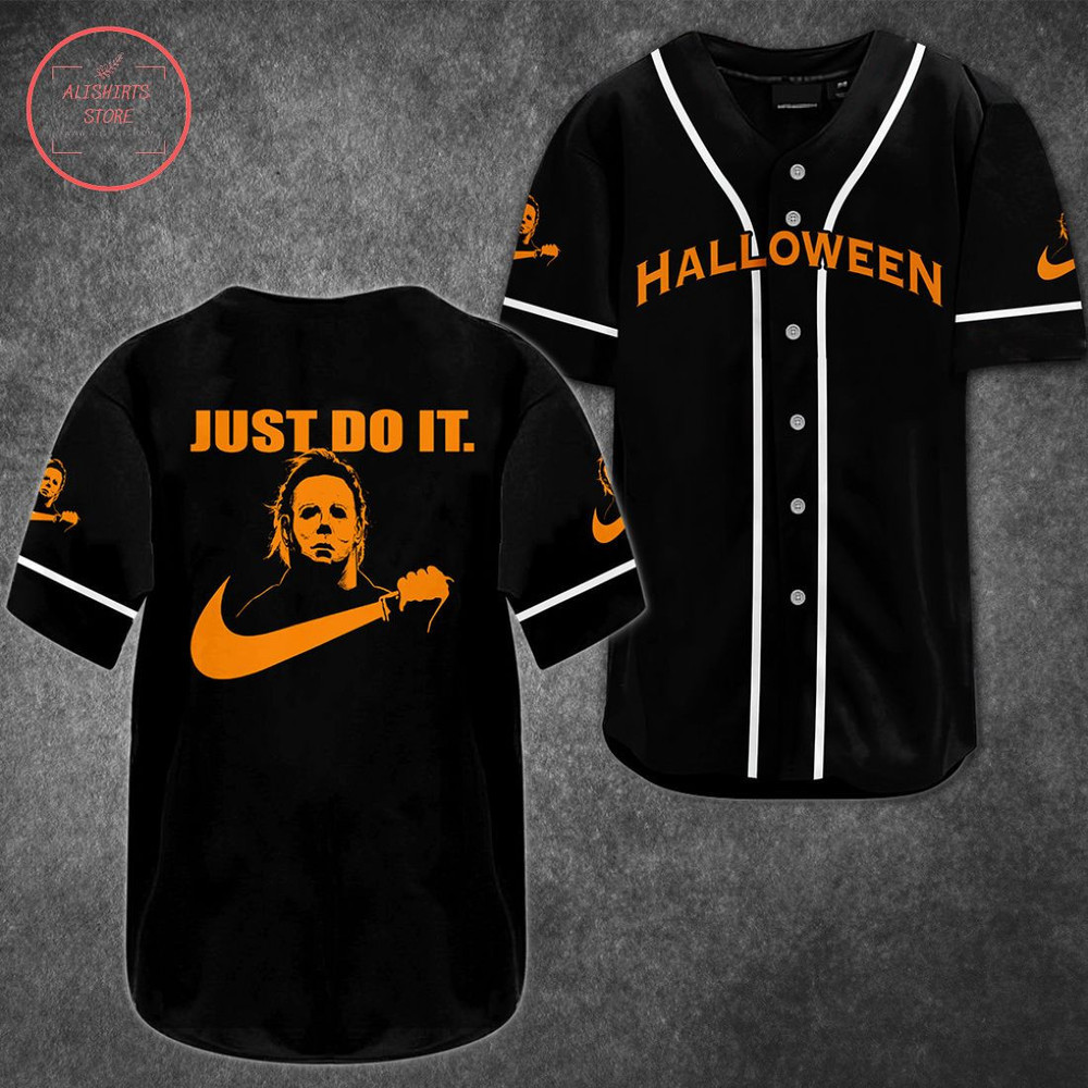 Just Do It Horror Halloween Baseball Jersey