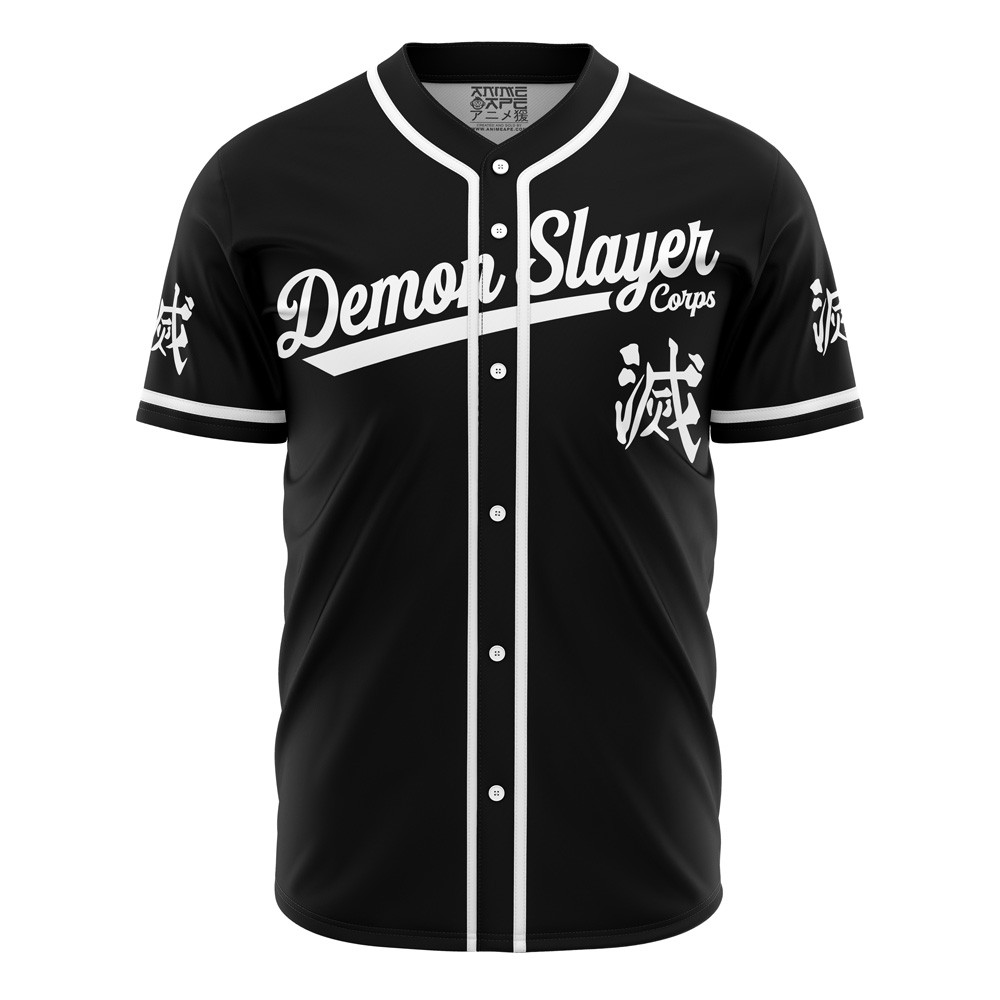 Kamado Demon Slayer Corps Baseball Jersey, Unisex Jersey Shirt for Men Women