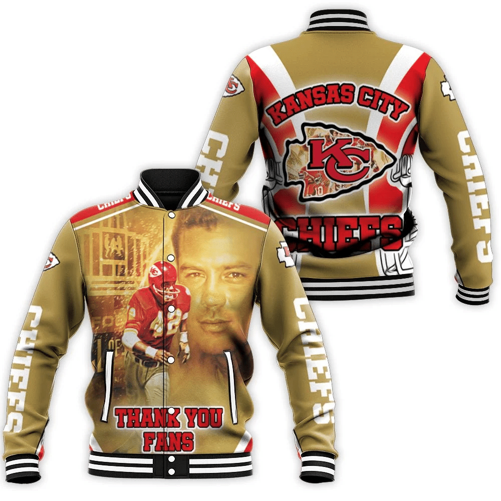 Kansas City Chiefs Johnny Robinson 42 For Fans Baseball Jacket for Men Women