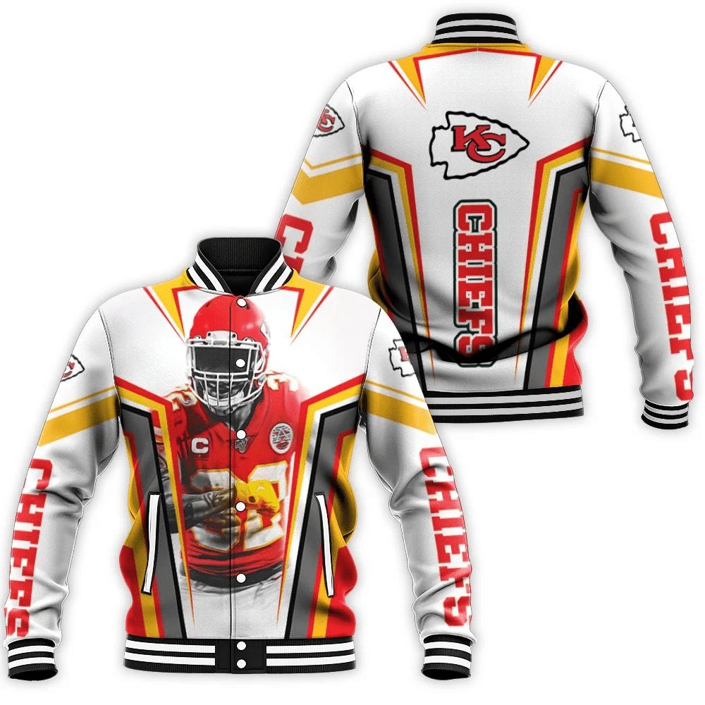 Kansas City Chiefs Tyrann Mathieu 30 For Fans Baseball Jacket for Men Women