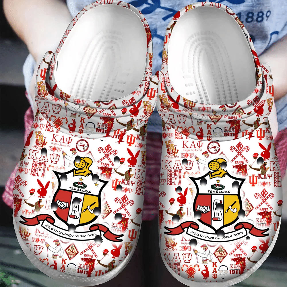 Kappa Alpha Psi Crocs Classic Clogs Shoes