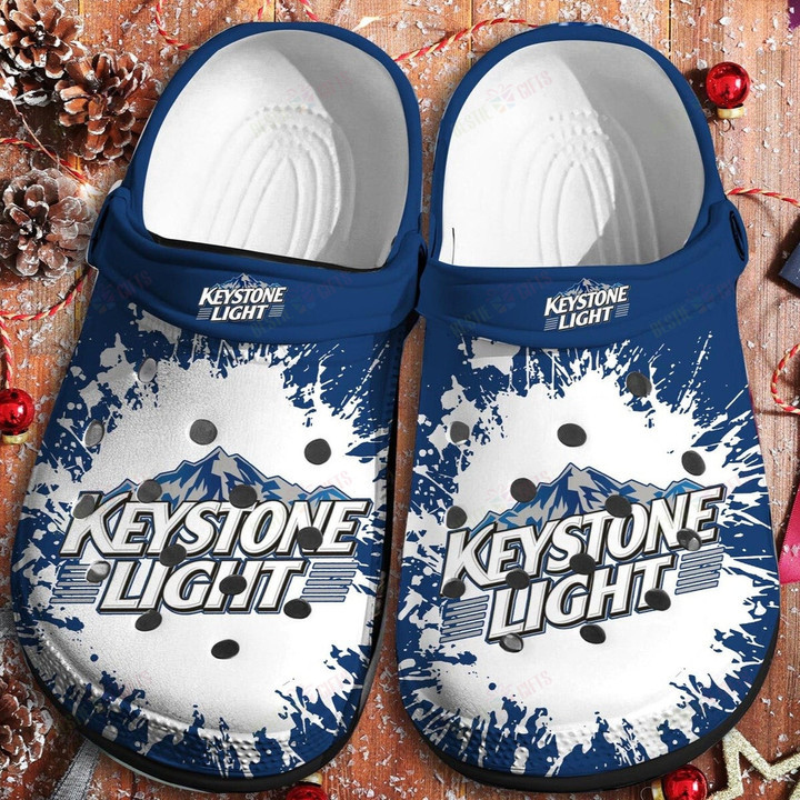 Keystone Light Crocs Classic Clogs Shoes