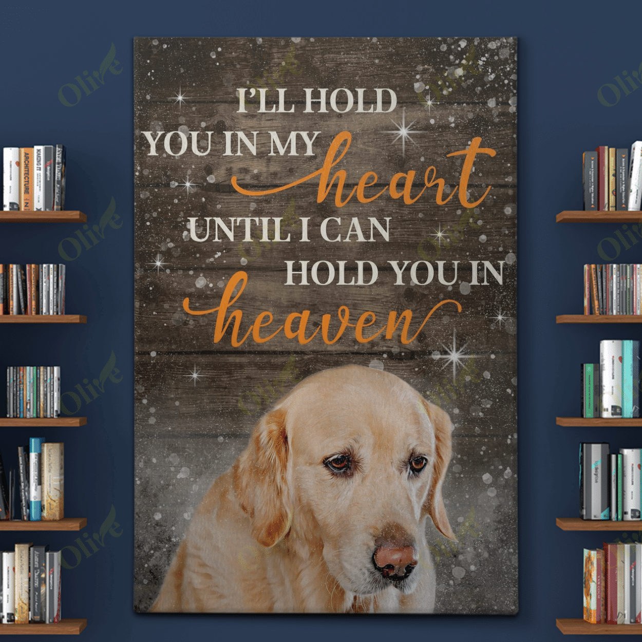 Labrador - Until I Can Hold You In Heaven Poster And Canvas Art Wall Decor