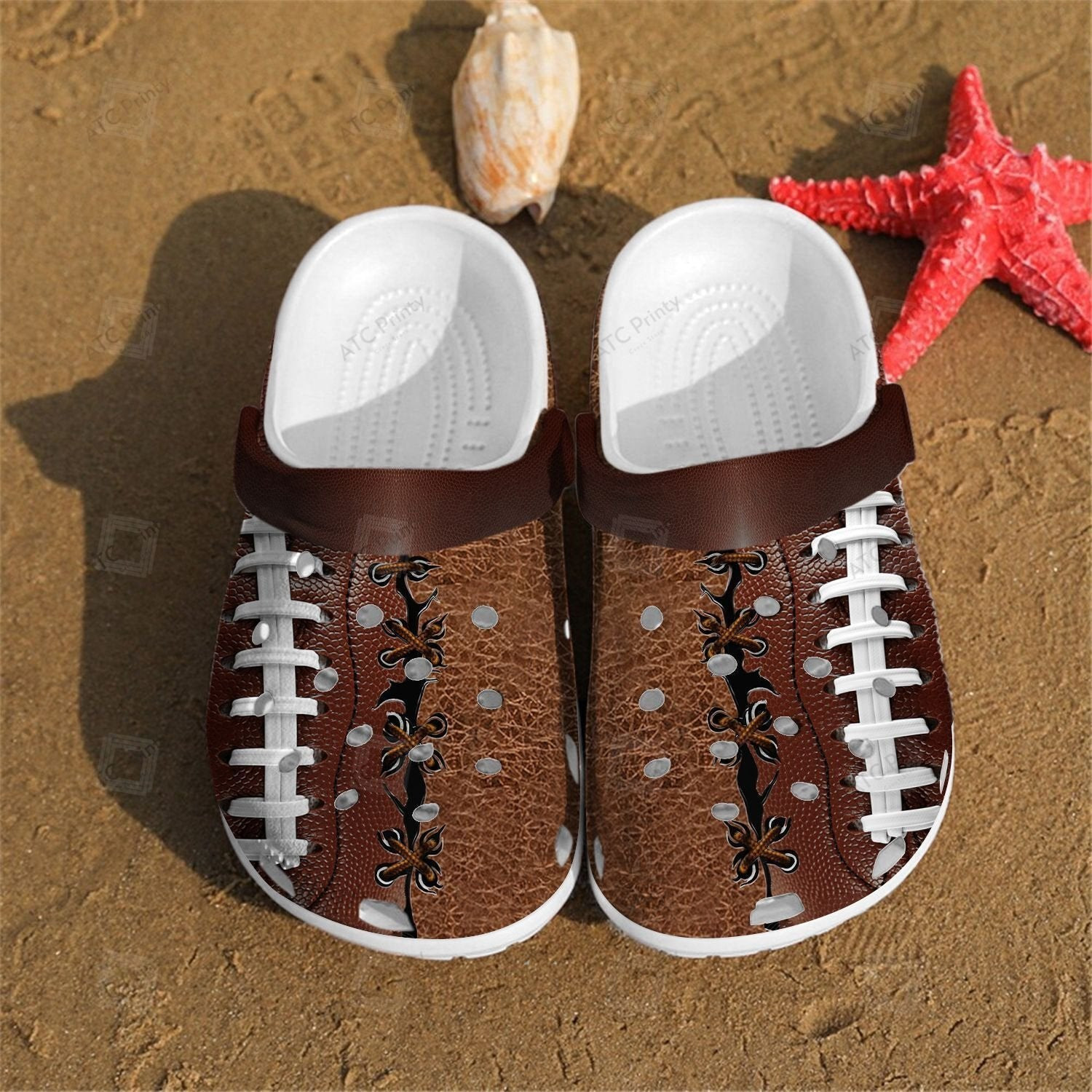 Leather Softball Crocs Shoes Crocbland Clog Gifts For Grandpa
