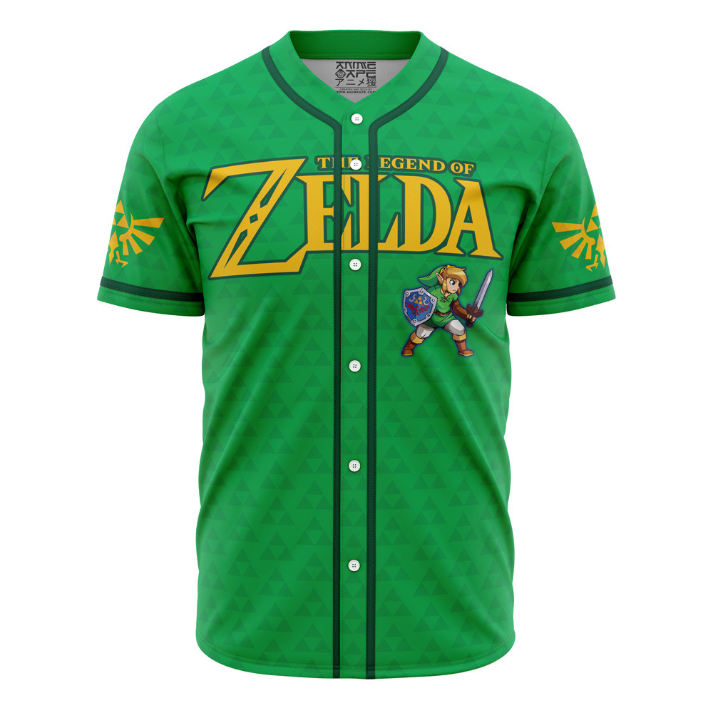 Legend of Zelda Baseball Jersey, Unisex Jersey Shirt for Men Women