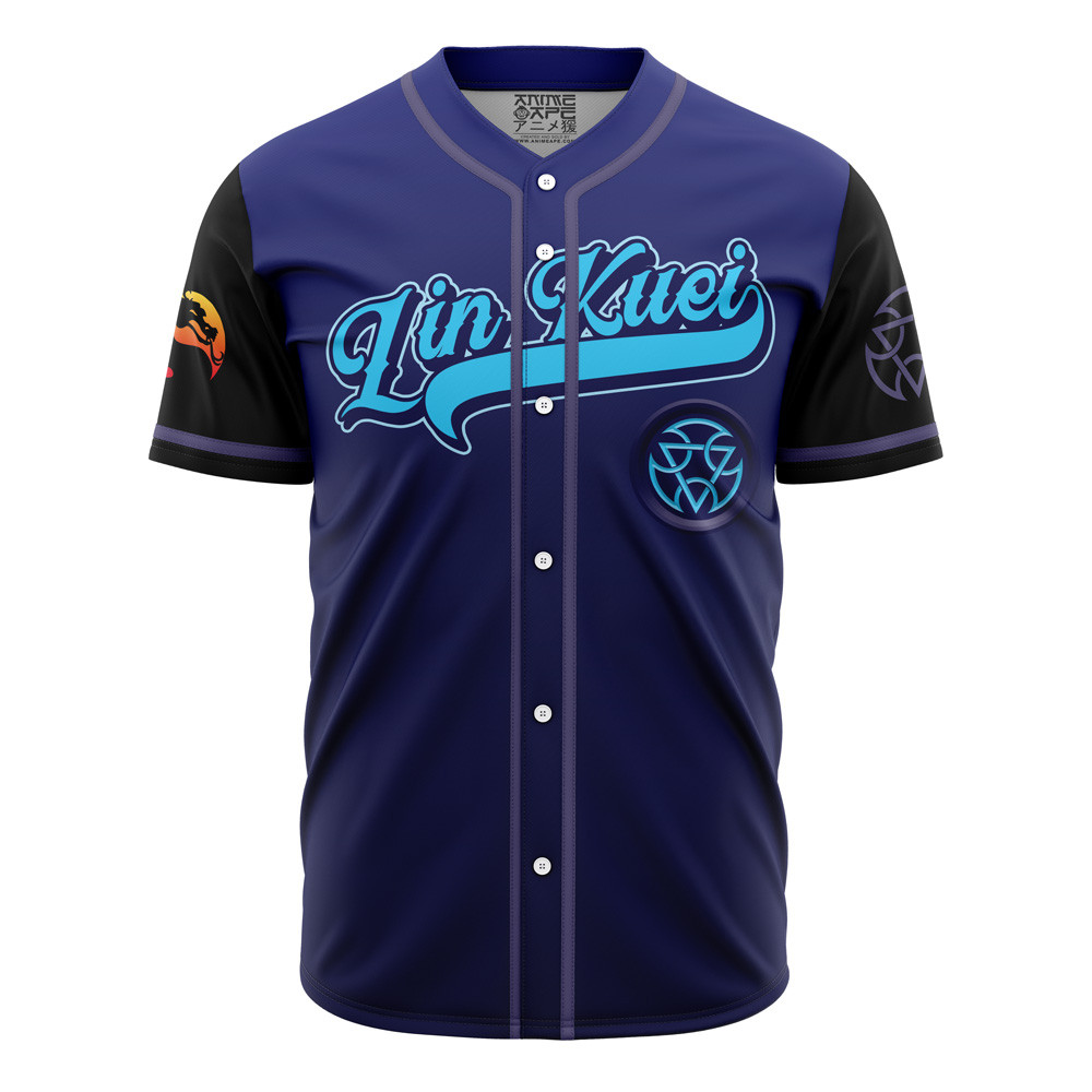 Lin Kuei Sub-Zero Mortal Kombat Baseball Jersey