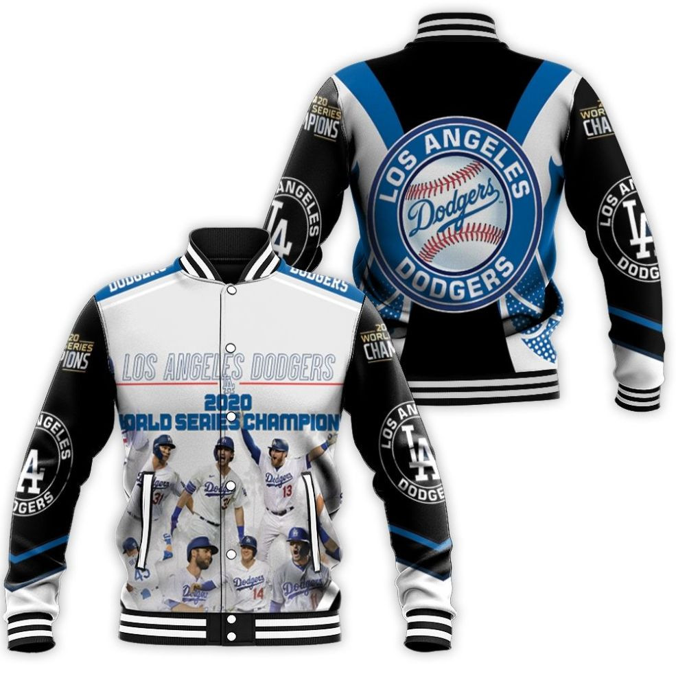 Los Angeles Dodgers World Series Champions Baseball Jacket for Men Women