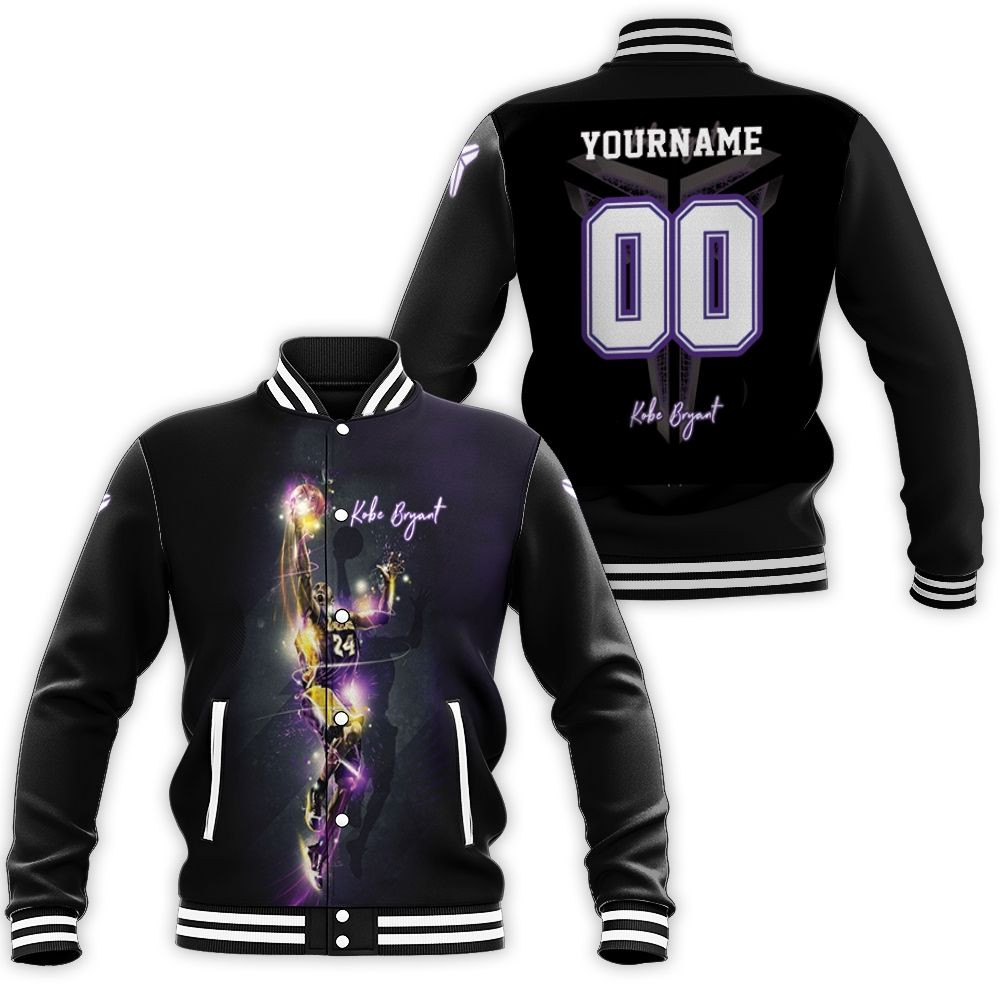 Los Angeles Lakers Western Conference Kobe Bryant Baseball Jacket for Men Women