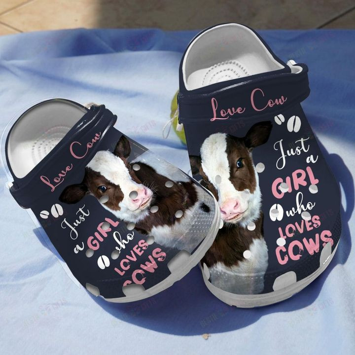 Love Cow Crocs Classic Clogs Shoes PANCR0365
